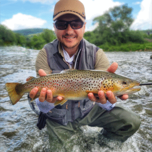 Fly Fishing in Poland Dunajec River (1)